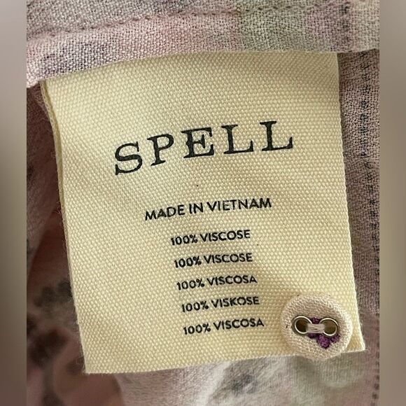 Spell Pink and Purple Mini Dress - Picture 4 of 6